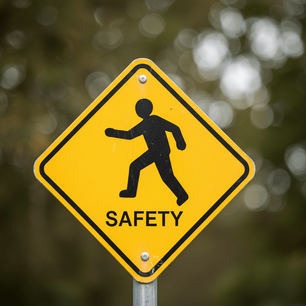 outdor safety signage
